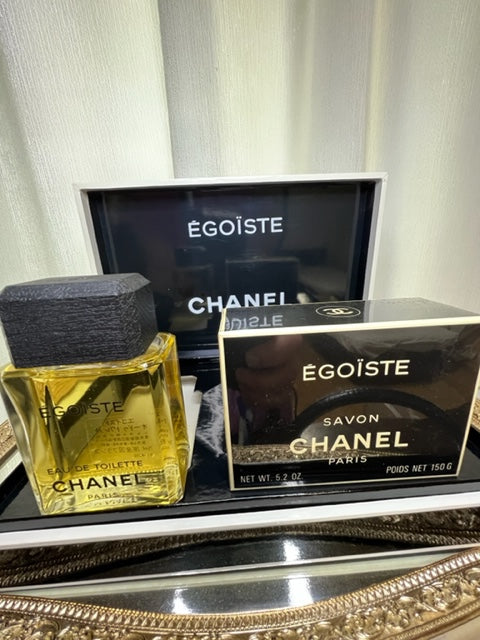 Chanel Egoiste perfume set. Edt 75 ml/perfume savon 150 g. Sealed