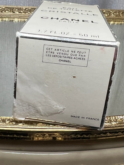 Chanel Cristalle edt 50 ml. Vintage 1974. Superb condition