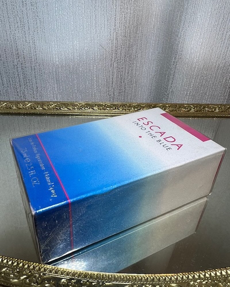 Into the Blue Escada edp 75 ml. Millésime 2006. Scellé