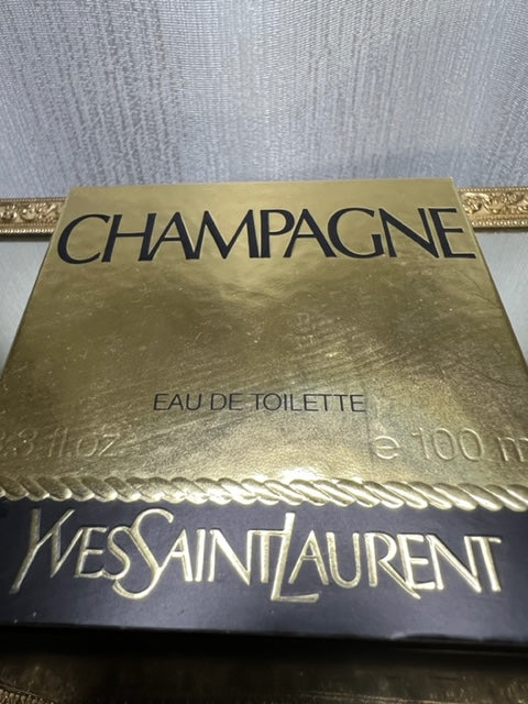 Champagne YSL edt  100 ml. Rare, vintage. Sealed bottle