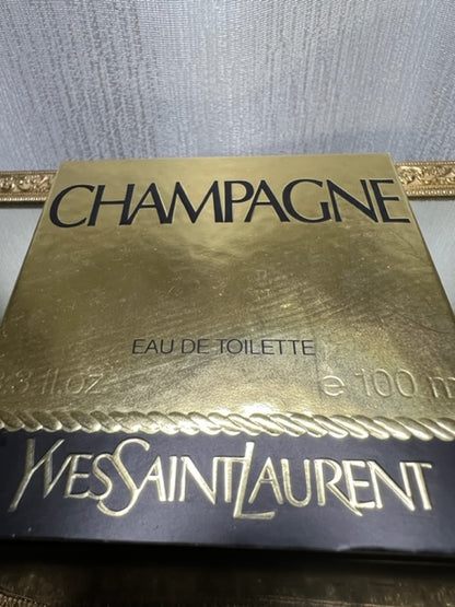 Champagne YSL edt  100 ml. Rare, vintage. Sealed bottle