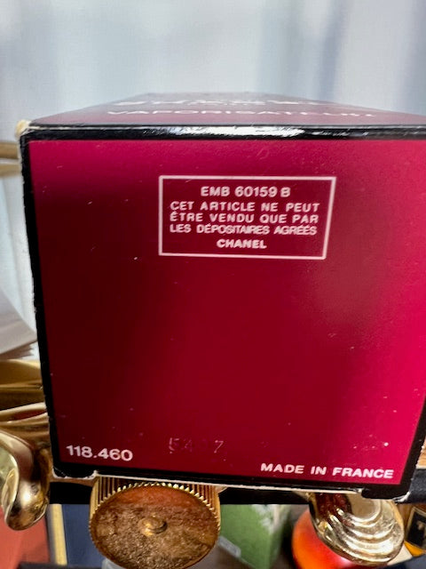 Antaeus Chanel edt 100 ml. Rare première édition originale de 1981. Flacon scellé plein.