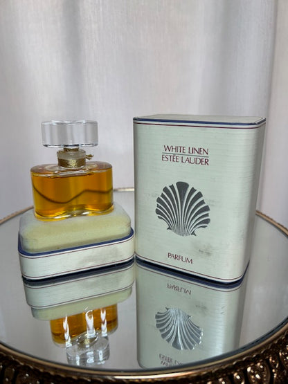 White Linen Estée Lauder extrait 15 ml vintage 1980. Flacone sigillato