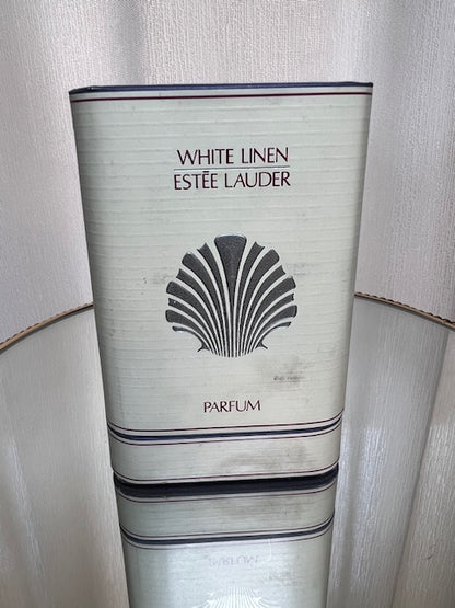 White Linen Estée Lauder extrait 15 ml vintage 1980. Flacone sigillato