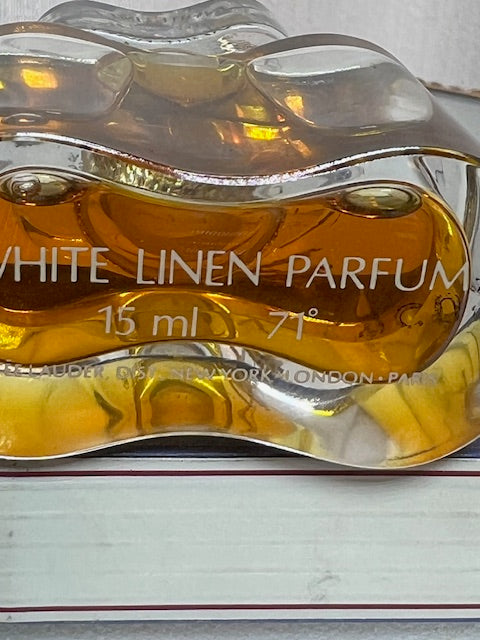 White Linen Estée Lauder extrait 15 ml vintage 1980. Flacone sigillato