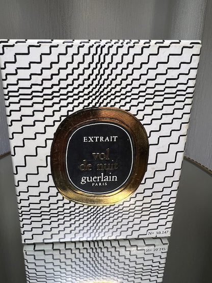 Guerlain Vol de Nuit Extrait 30 ml. Vintage 1967. Flacone sigillato.