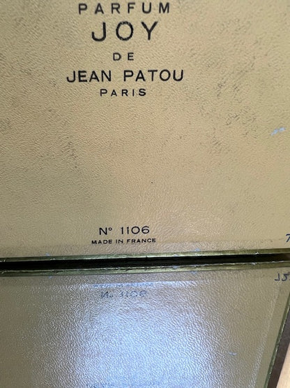 Joy Jean Patou Extrait 52 ml. Vintage années 1970. Flacon scellé