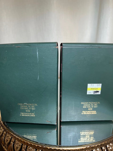 Ralph Lauren Polo green perfume savon 142 g x 2 (set). Vintage 1978. Sealed.