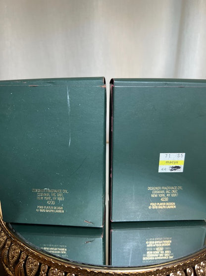 Ralph Lauren Polo green perfume savon 142 g x 2 (set). Vintage 1978. Sealed.
