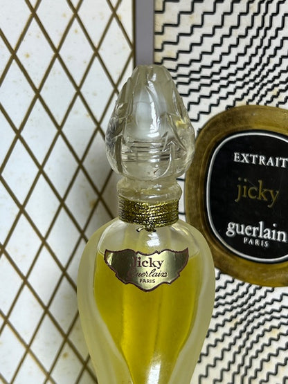 Guerlain Jicky Extrait 15 ml. Extrêmement rare, vintage années 1960. Excellent état.