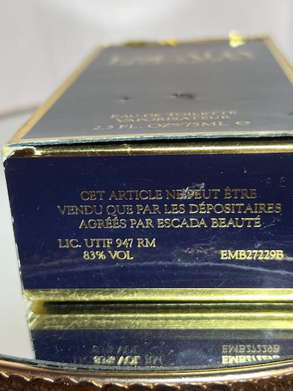 Escada Pour Homme edt 75 ml. Première édition vintage.