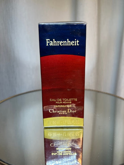 Dior Fahrenheit edt 50 ml. Rare, vintage original 1988. Sealed.