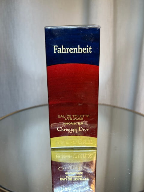 Dior Fahrenheit edt 50 ml. Rare, vintage original 1988. Sealed.