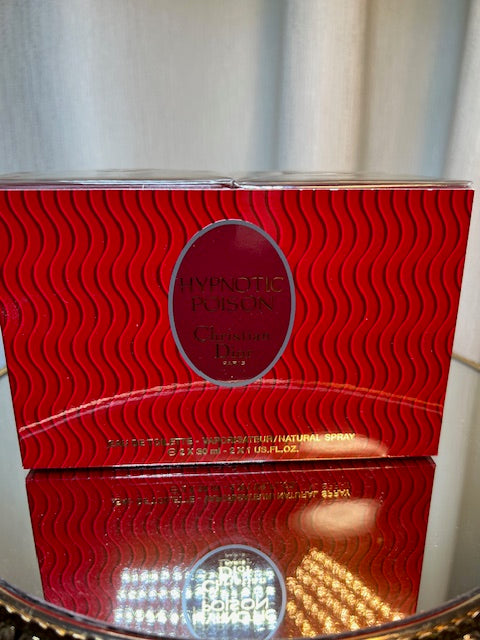 Hypnotic Poison Dior perfume set edt 30 ml x 2 vintage original 1998. Sealed