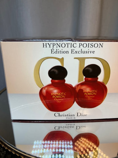 Hypnotic Poison Dior perfume set edt 30 ml x 2 vintage original 1998. Sealed