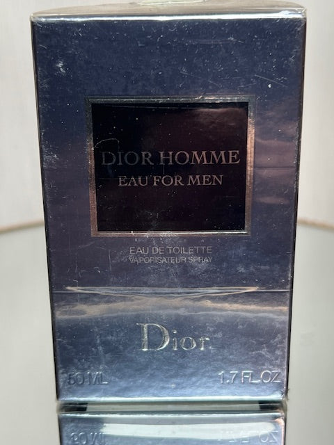 Dior Homme Eau for Men Dior edt 50 ml. Vintage first edition. Sealed
