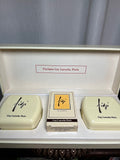Coffret de parfum Guy Laroche Fidji : parfum, savon et eau de toilette. Vintage. Scellé.