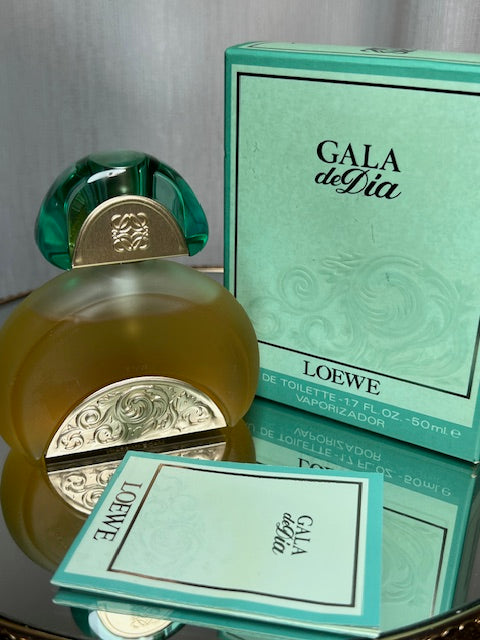 Loewe Gala de Dia edt 50 ml. Vintage first edition.