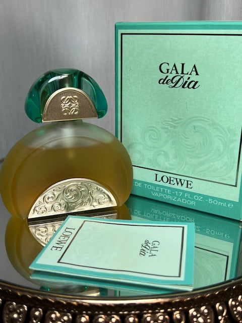 Loewe Gala de Dia edt 50 ml. Vintage first edition.