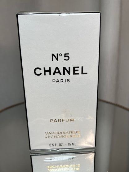 Chanel n° 5 puro profumo 15 ml. Vintage 1990. Sigillato.