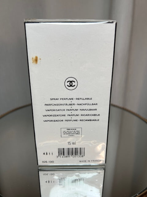Chanel no 5 pure parfum 15 ml. Vintage 1990. Sealed.