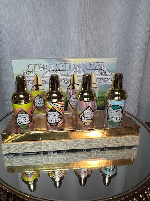 Ensemble de parfums Benefit. Vintage. Flacons pleins/scellés.