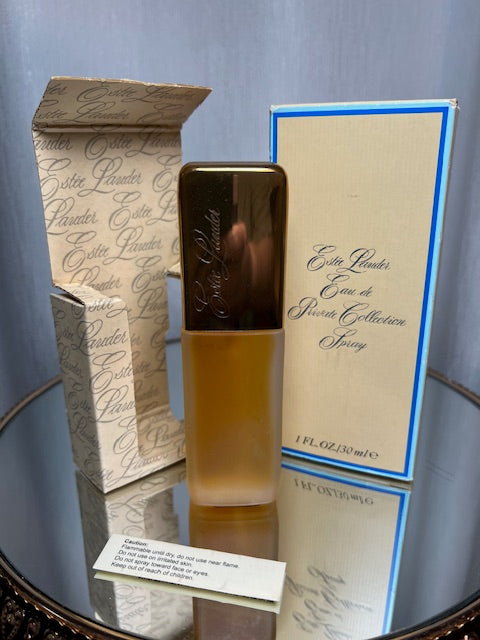 Eau de Private Collection Estée Lauder 30 ml. Vintage 1989. Plein (jamais utilisé).