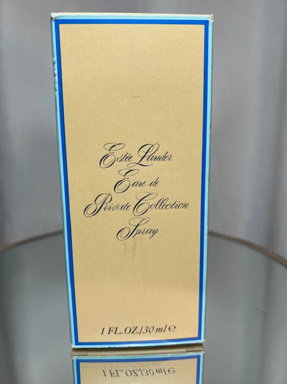 Eau de Private Collection Estée Lauder 30 ml. Vintage 1989. Plein (jamais utilisé).