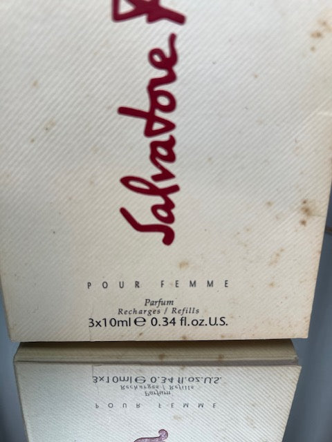 Salvatore Ferragamo pour femme Extrait 30 ml. Vintage original edition.