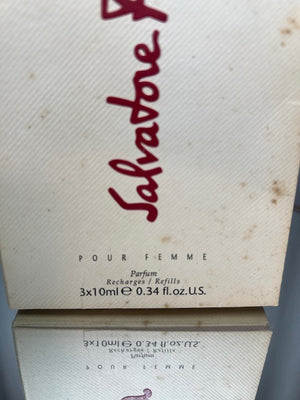 Salvatore Ferragamo pour femme Extrait 30 ml. Vintage original edition.