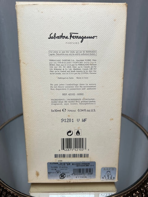 Salvatore Ferragamo pour femme Extrait 30 ml. Vintage original edition.