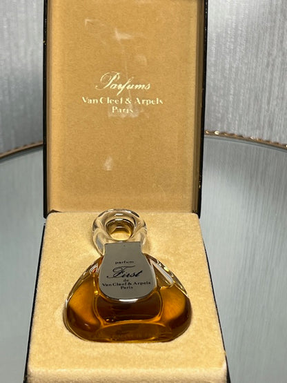 Van Cleef & Arpels First Extrait 7,5 ml. Vintage 1978. Flacon scellé