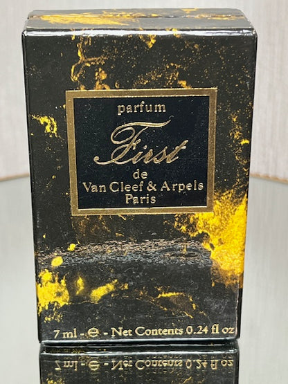 Van Cleef & Arpels First Extrait 7,5 ml. Vintage 1978. Flacon scellé
