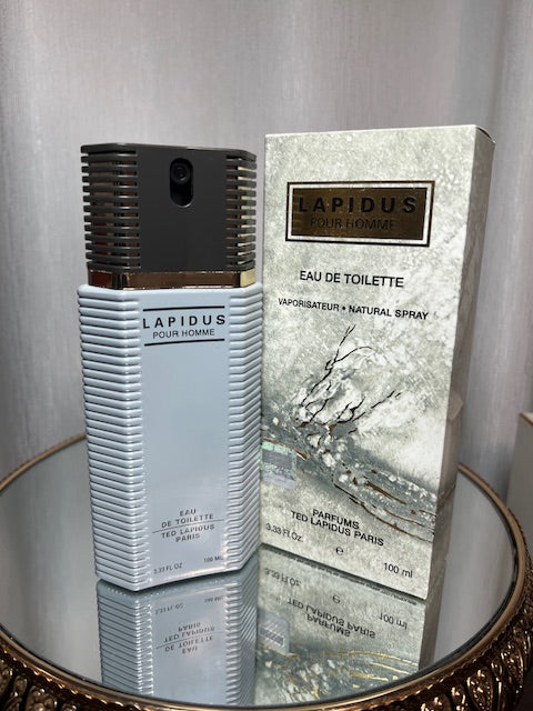 Ted Lapidus Pour Homme edt 100 ml. Vintage 1989 edition.