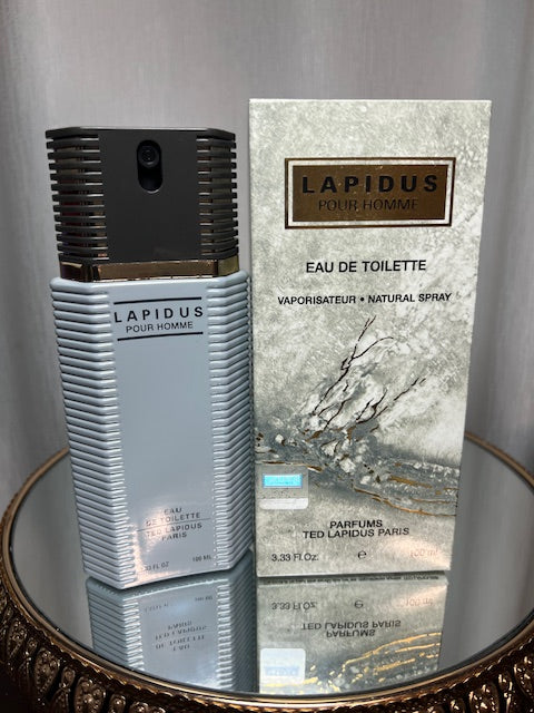 Ted Lapidus Pour Homme edt 100 ml. Vintage 1989 edition.