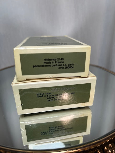 Paco Rabanne Pour Homme set edt 60 ml + perfume savon 100 g sealed.vintage 1973.