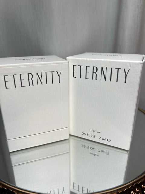 Eternity CK pur parfum 7 ml. Vintage.
