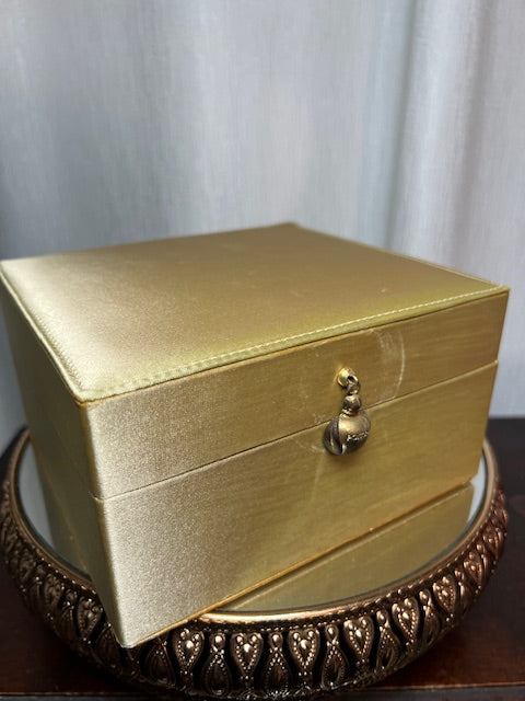 Coffret parfum Dior Poison edt 50 ml + edt 20 ml étui soie, édition limitée 1989.