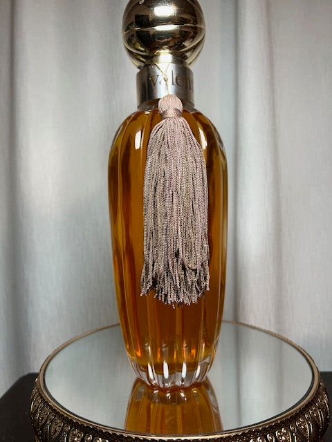 Valentino Valentino exclusively original 1978 edition extrait (pure parfum) 1000 ml Crystal bottle and original silk box. Fantastic!