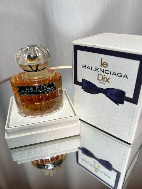 Le Dix Balenciaga extrait 14 ml, vintage 1970. Sealed bottle