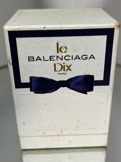 Le Dix Balenciaga extrait 14 ml, vintage 1970. Sealed bottle