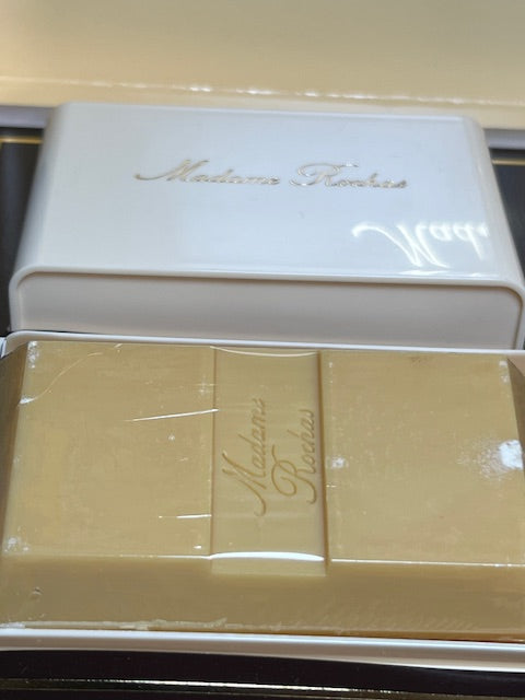 Madame Rochas big perfume savon set. Rare, vintage 1970s. Sealed savon. Best!