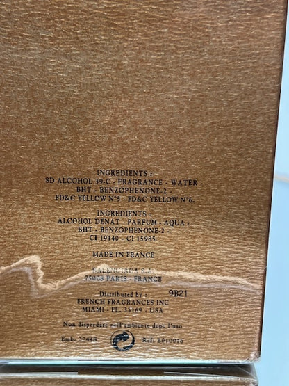 Cristobal Balenciaga pour elle edt 50 ml. Vintage 1997. Scellé.