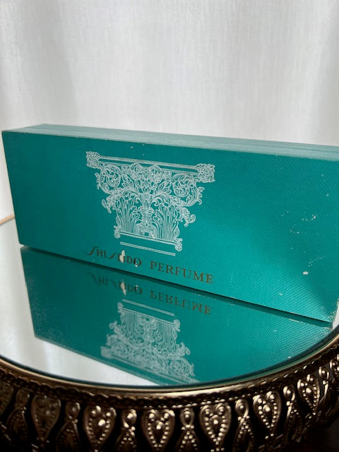 Set profumo Shiseido collezione oro 5 profumi. Vintage 1963. Flaconi non usati