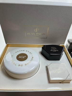 Joy Jean Patou big beautiful perfume gift set. Vintage 1970s.