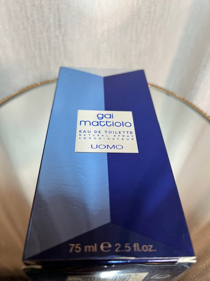 Gai Mattiolo Uomo Gai Mattiolo edt 75 ml. Rare original 1998.