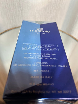 Gai Mattiolo Uomo Gai Mattiolo edt 75 ml. Rare original 1998.
