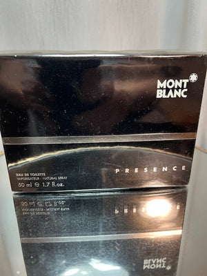 Presence Montblanc original edt 50 ml vintage first edition. Sealed