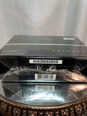 Presence Montblanc original edt 50 ml vintage first edition. Sealed