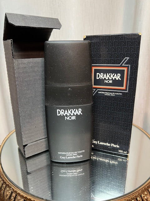 Drakkar Noir Guy Laroche edt 100 ml. Édition originale vintage 1982.